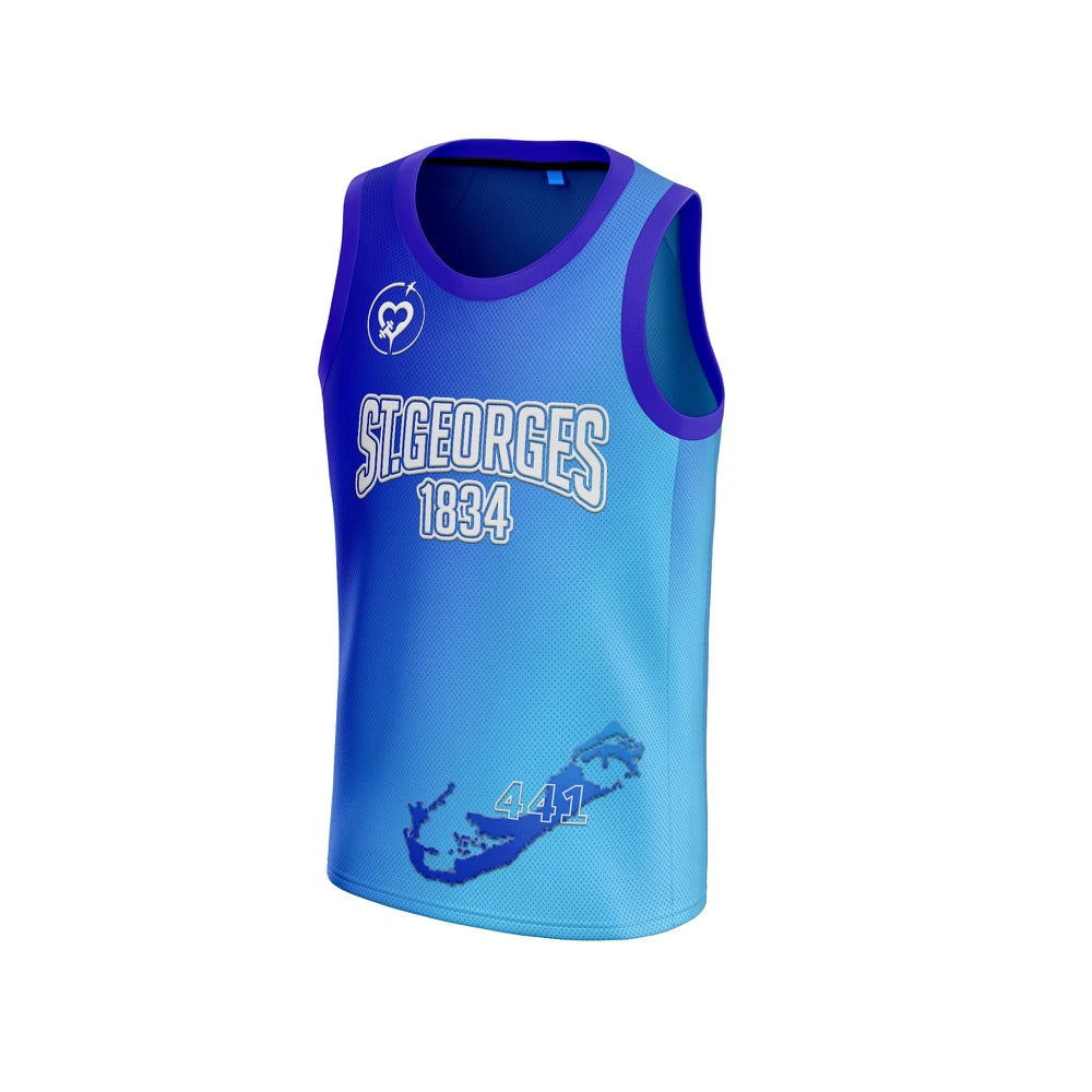 Bermuda Somerset + St. Georges Jerseys (Basketball + Soccer)