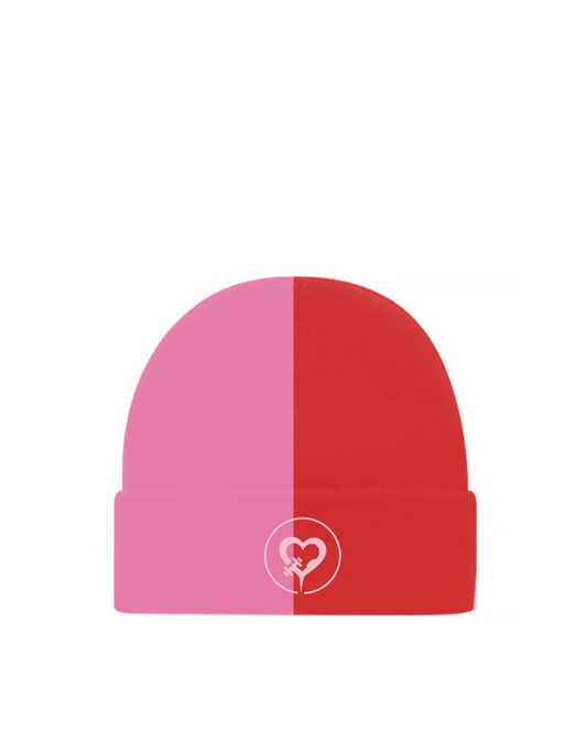 Worldwide Shipping - RED/PINK - BEANIE