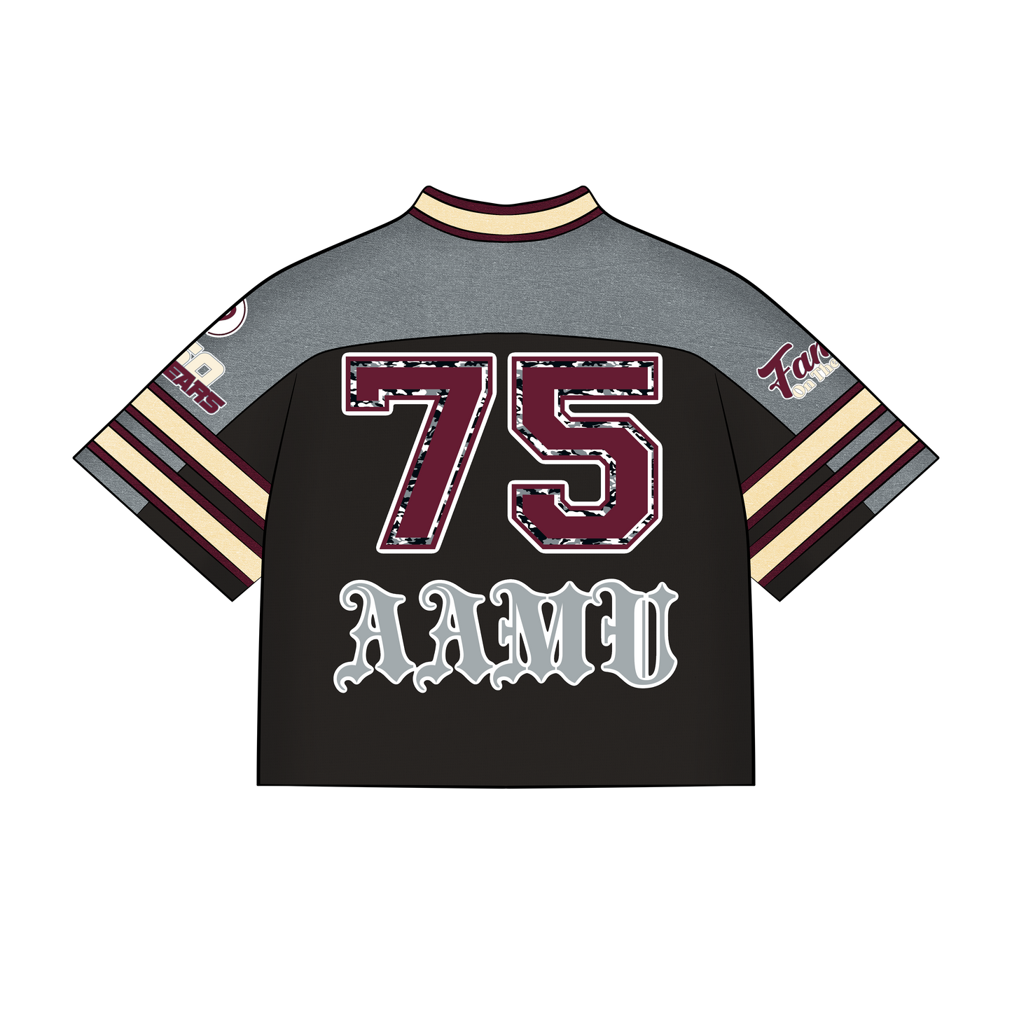 Preorder; Signature AAMU Jersey - Black (Not Cropped)