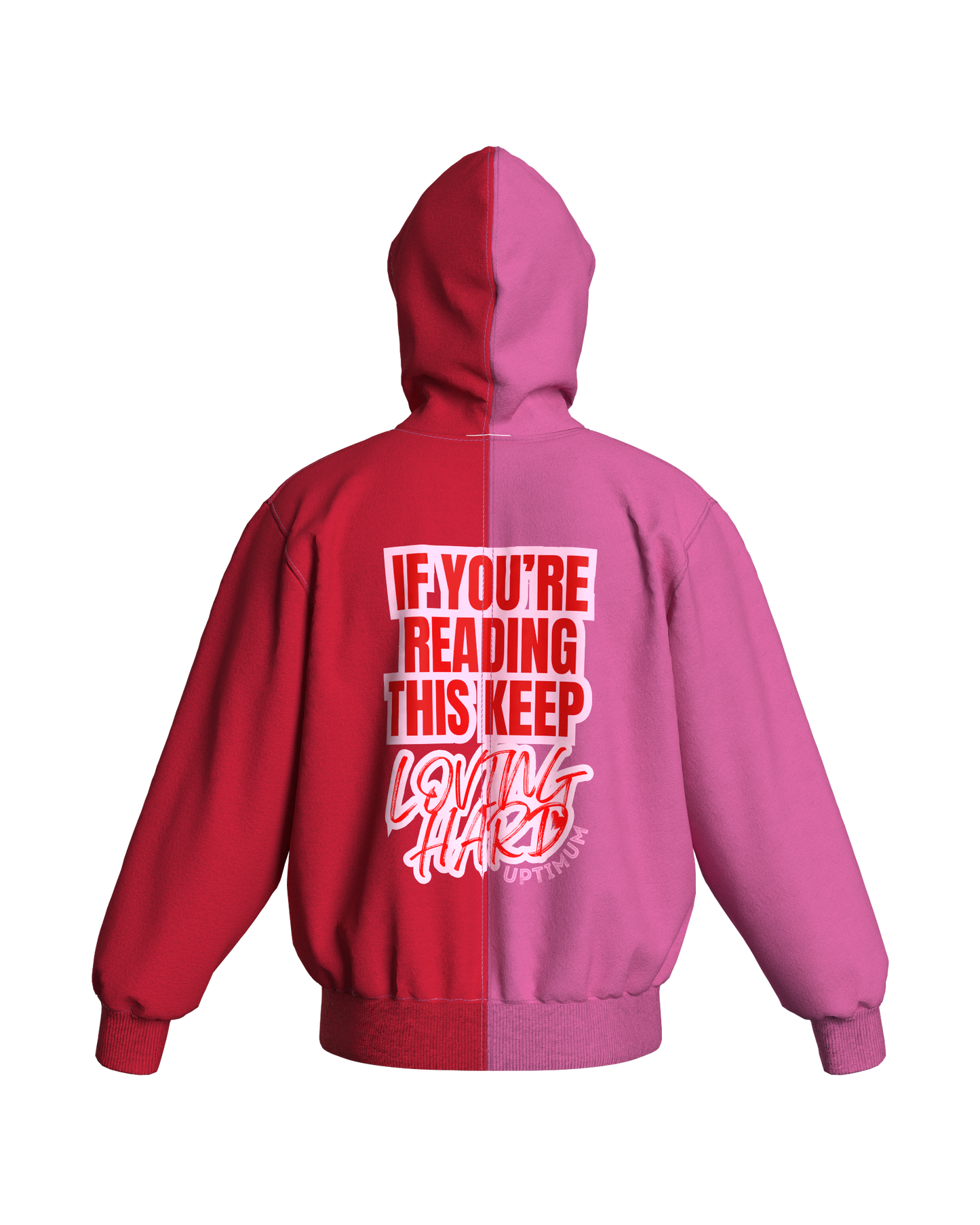 Exclusive: Pink & Red So Shadey Hoodie