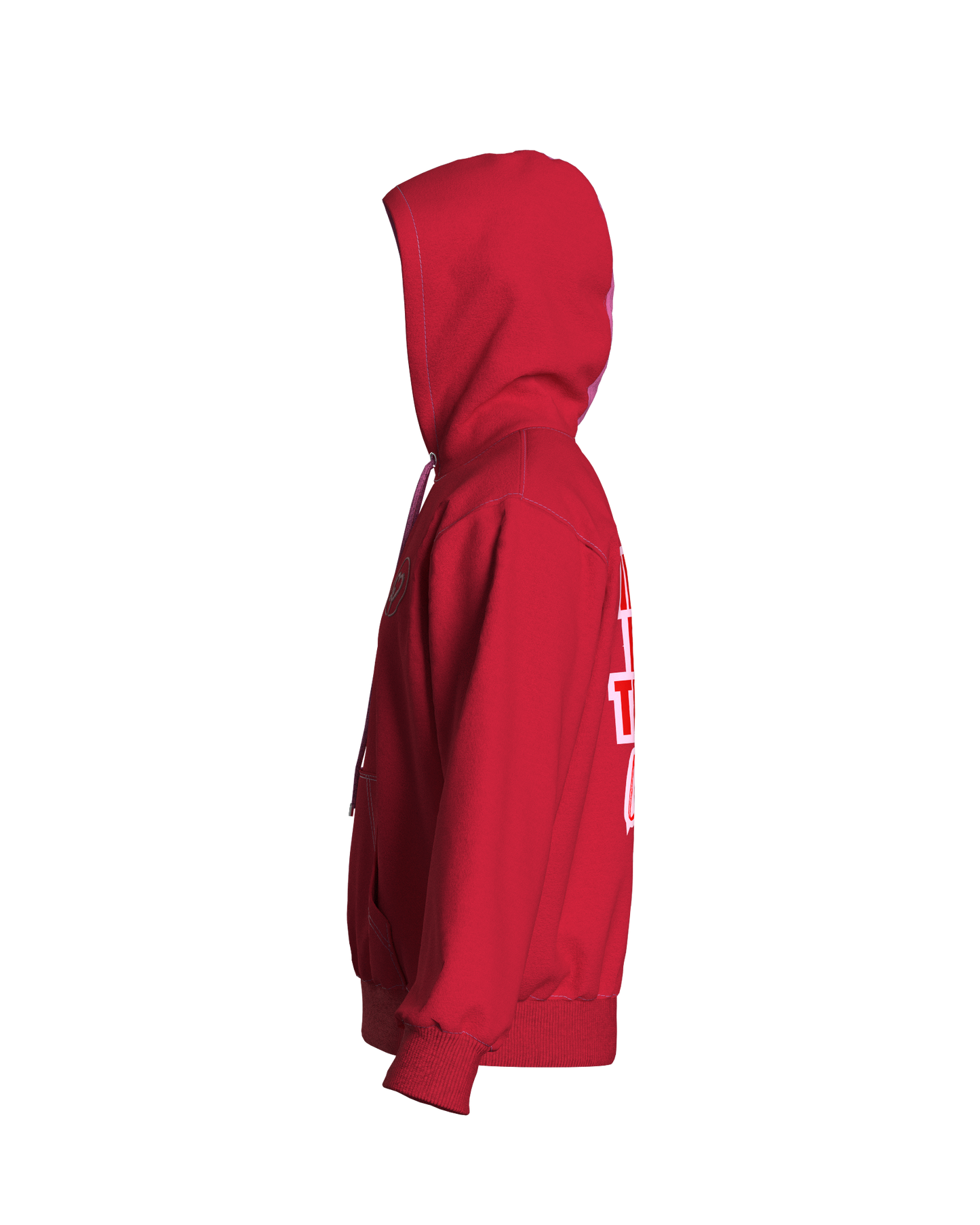 Exclusive: Pink & Red So Shadey Hoodie