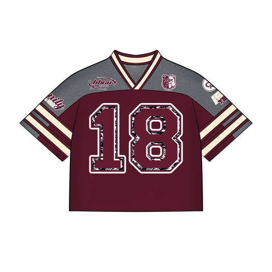Preorder; Signature AAMU Jersey - Maroon (Not cropped)