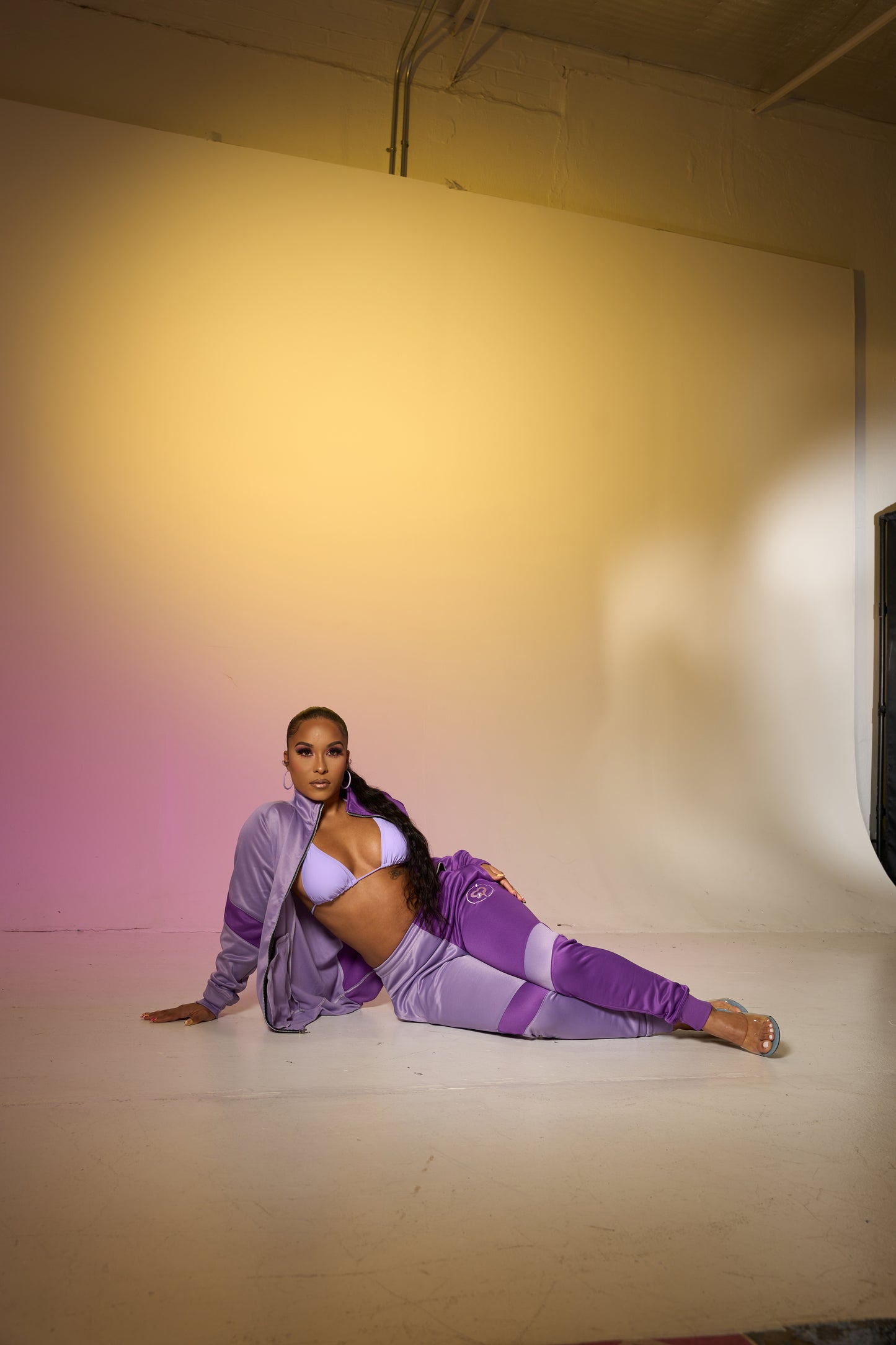 (Preorder - 4 Weeks) Everyday Elevation- Purple Full Unisex Tracksuit- Free Shipping