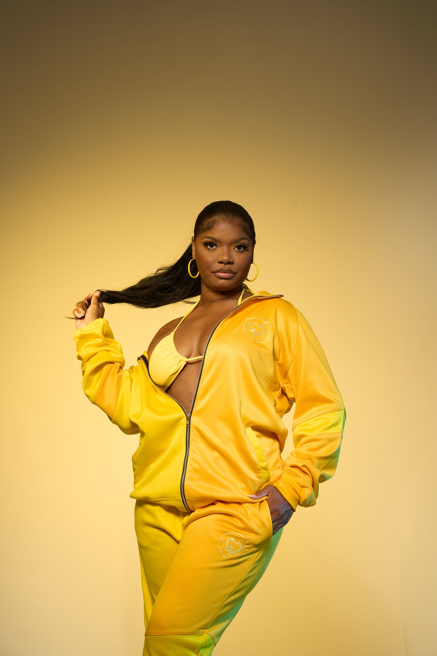 (Preorder 4 Weeks ) Everyday Elevation- Yellow Full Unisex Tracksuit