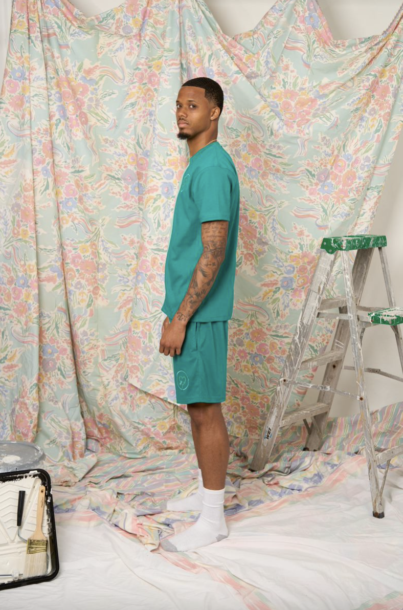 Signature So Shadey Short Sets- Teal (All sizes) (Bermuda)