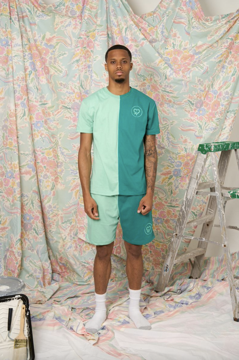 Signature So Shadey Short Sets- Teal (All sizes) (Bermuda)