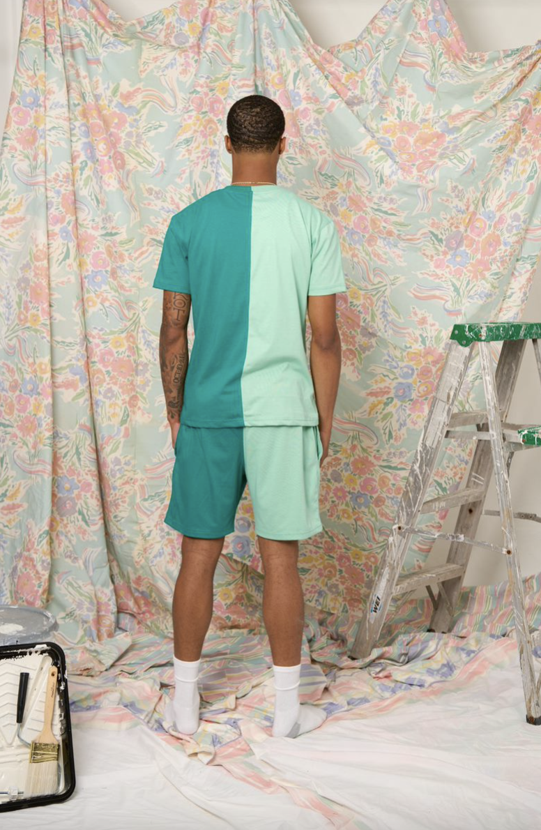 Signature So Shadey Short Sets- Teal (All sizes) (Bermuda)