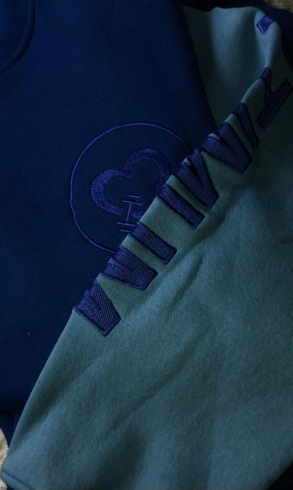 Blue Two Facety Sweatsuit (Unisex) - Uptimum Bodied Online