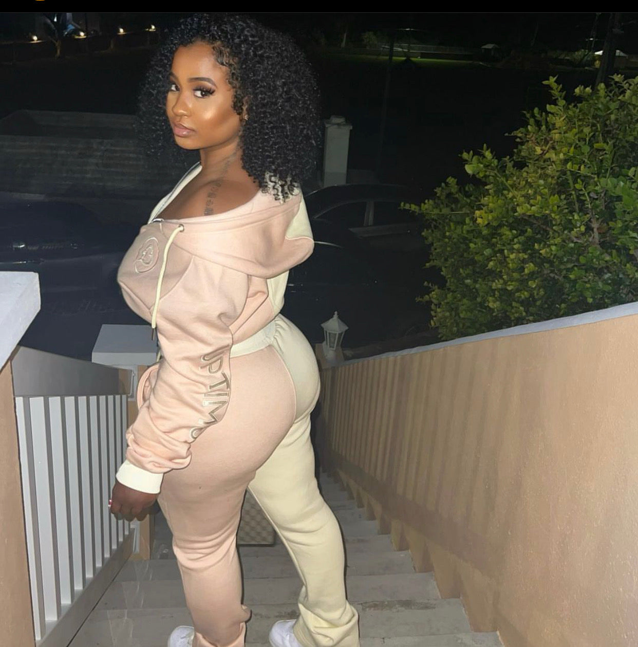 Cream / Nude So Shadey Crop + Bell Bottoms (Youth) (Adult) - Uptimum Bodied Online