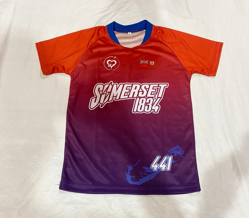 Bermuda Somerset + St. Georges Jerseys (Basketball + Soccer)
