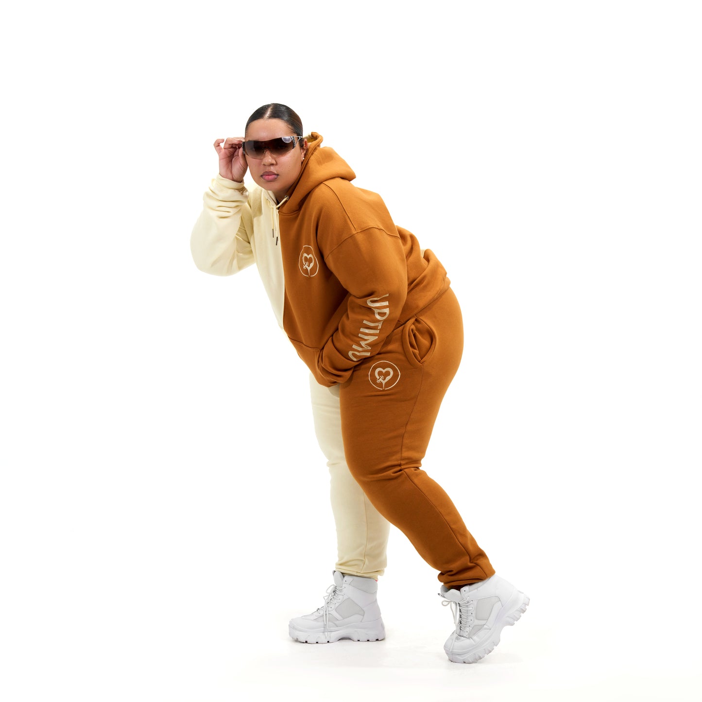 Nude So Shadey Sweatsuit ( XS-3X) - Uptimum Bodied Online