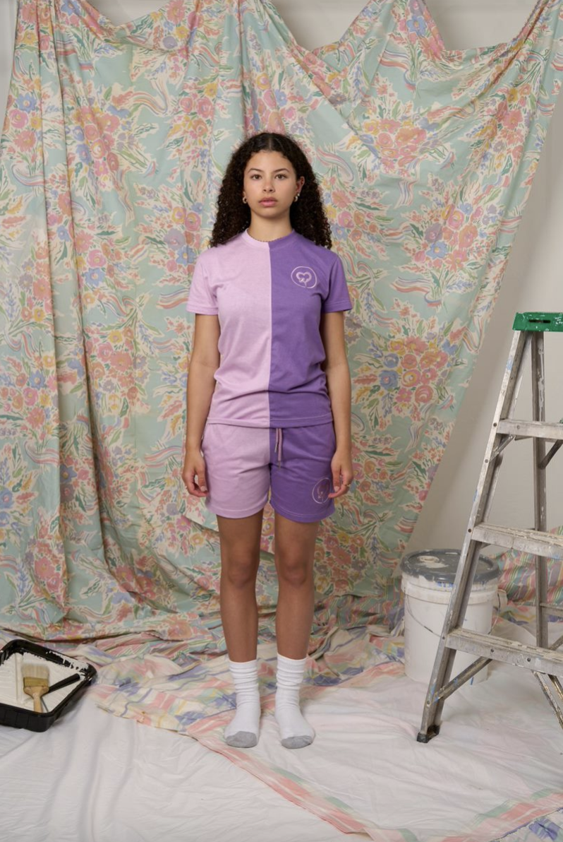 Signature So Shadey Short Sets- Purple (All sizes) (Bermuda)