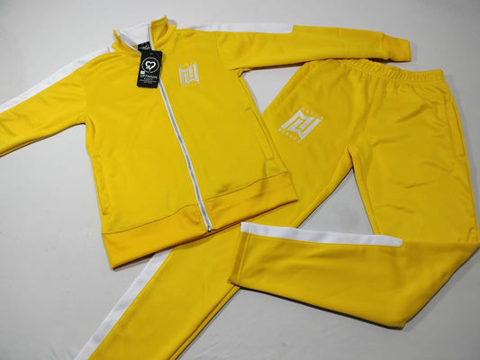 Bermuda - The Marc Of Excellence Tracksuit - Yellow with White Zipper