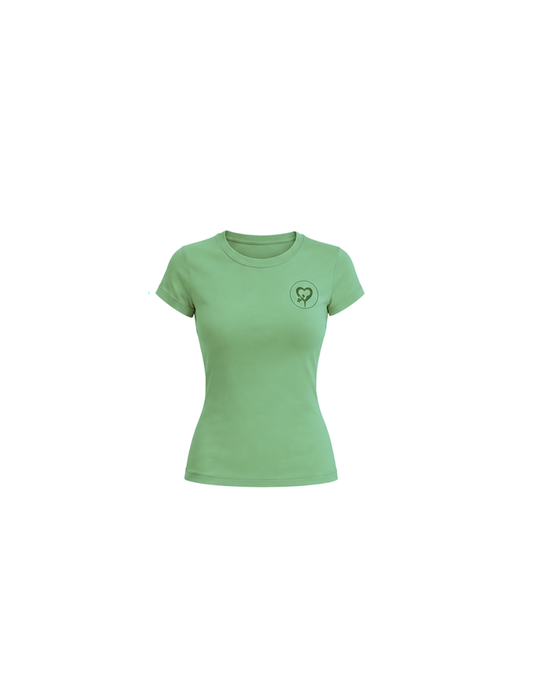 The Summer Fitted Tee - Sage (All Sizes)