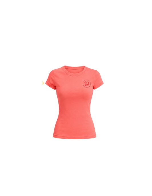 The Summer Fitted Tee - Pink (All Sizes)