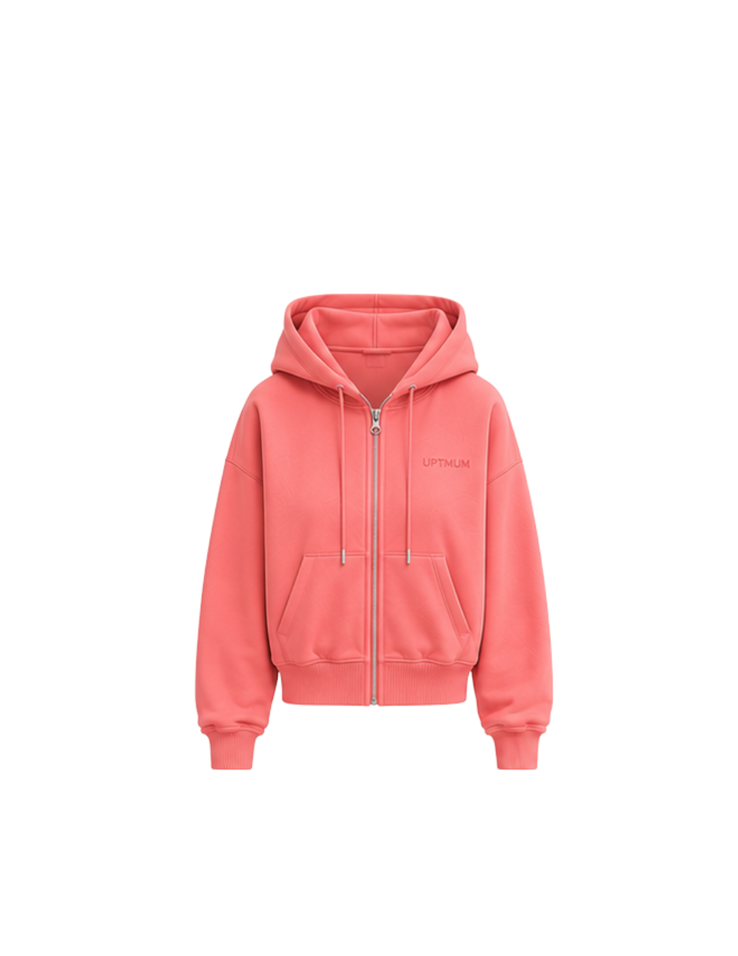 The Summer Zipper Hoodie - Pink (All Sizes)