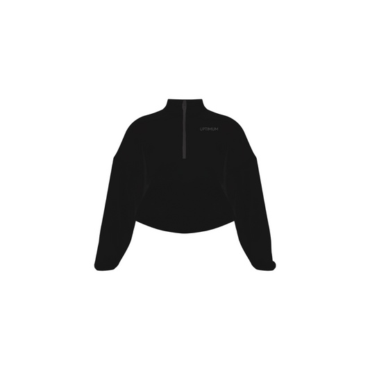 Gate 06: The Classic Quarter Zip — Check-In: Holiday Edition (Preorder) Black