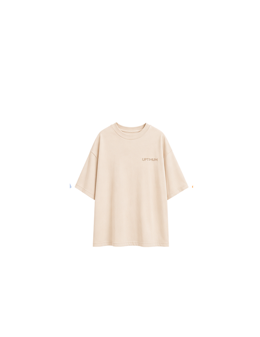 The Summer Oversized Tee - Oatmeal (All Sizes)
