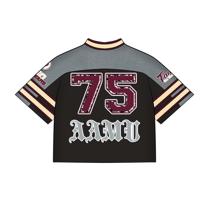 Preorder; Signature AAMU Jersey - Black (Not Cropped)