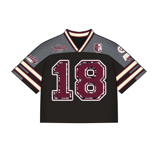 Preorder; Signature AAMU Jersey - Black (Not Cropped)