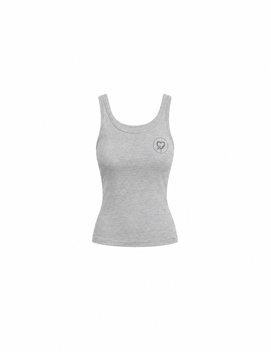 The Summer Tank - Heather Grey ( All Sizes)