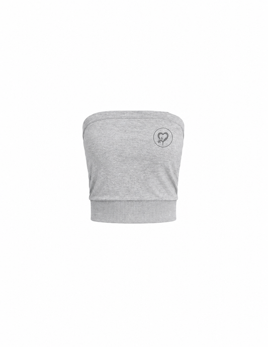 The Summer Tube Top - Heather Grey All Sizes