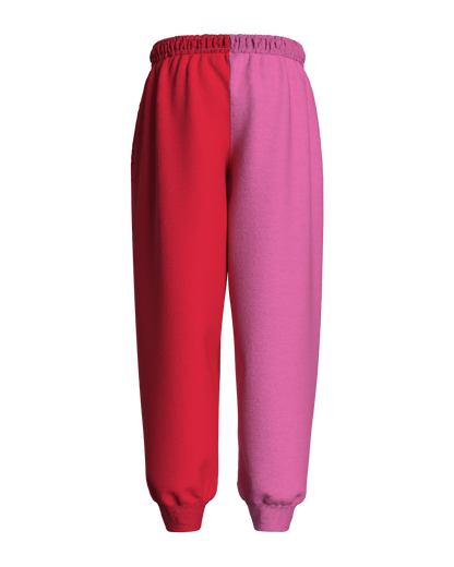 Exclusive: Pink & Red So Shadey Joggers