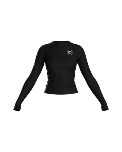 Worldwide Shipping:  For the Basic Bodied Babe - Fitted Long Sleeve Top Only (SEPARATE) All Colors