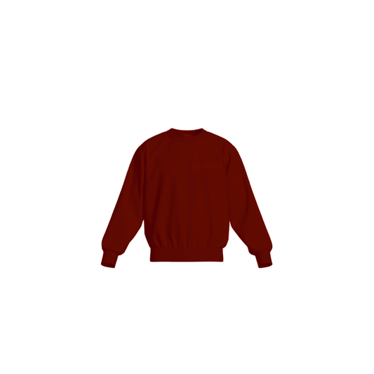 Gate 04: The Classic Crewneck — Check-In: Holiday Edition (Preorder) Maroon