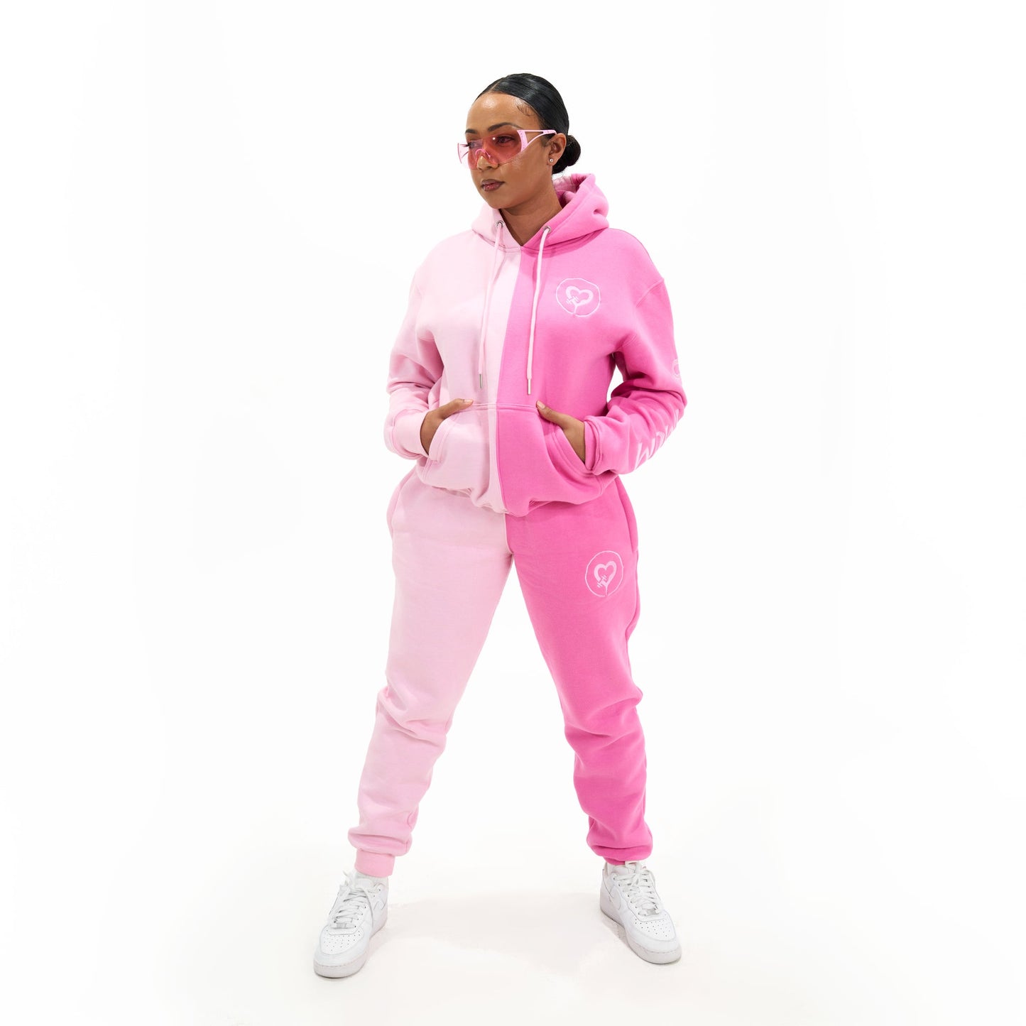 Pink So Shadey Sweatsuit (XS-3X Adult ) - Uptimum Bodied Online