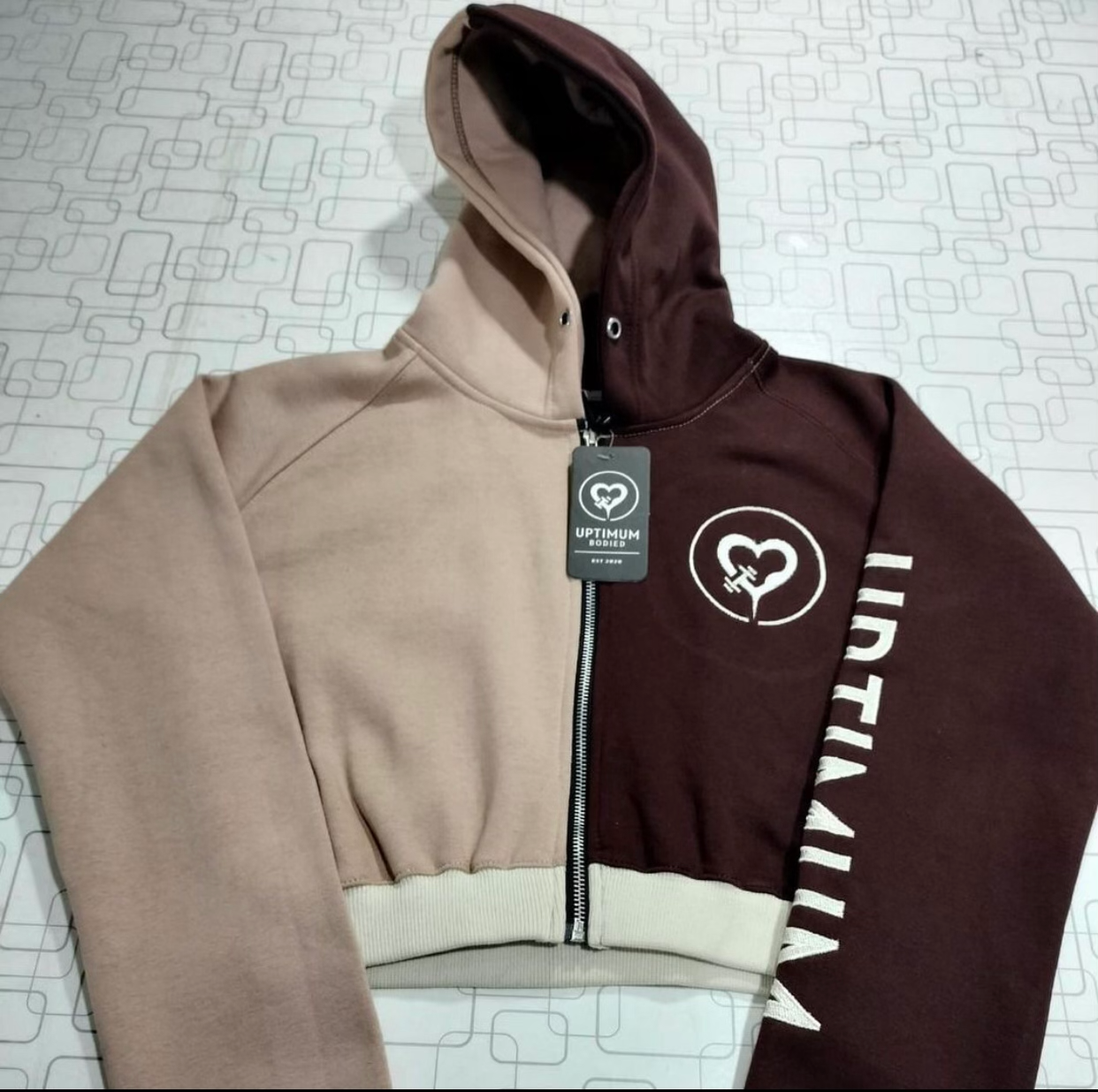 Dark Brown So Shadey Crop Bell Bottoms Ready to Ship Uptimum