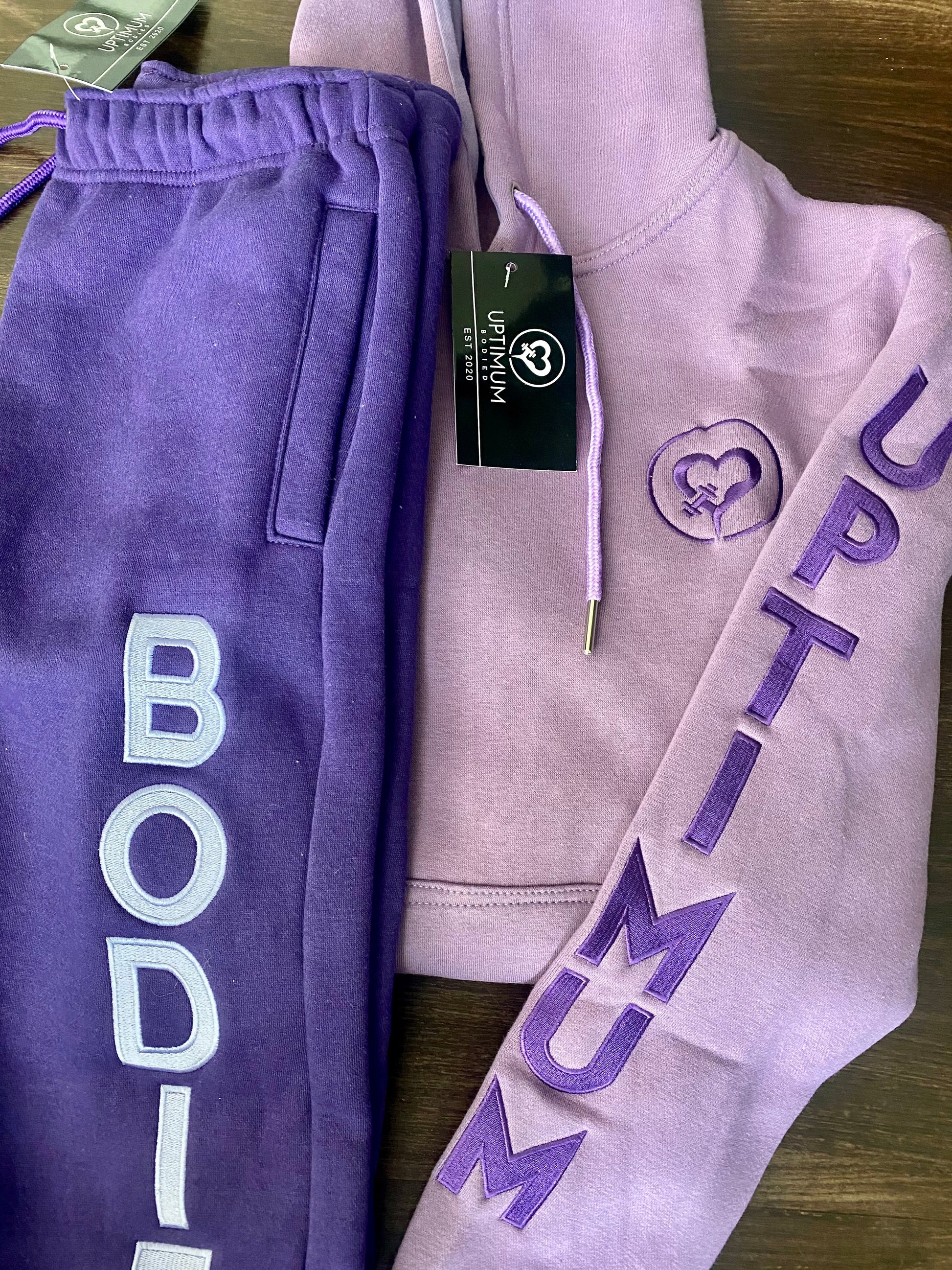 Purple So Solid Hoodie - Uptimum Bodied Online