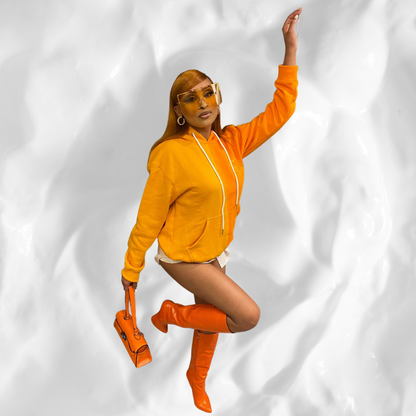 Orange So Shadey Sweatsuit - Uptimum Bodied Online