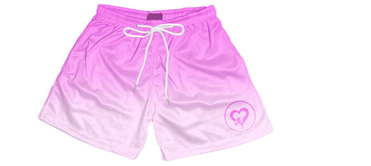 Our Motto Shorts - Pink / White (Bermuda) - Uptimum Bodied Online