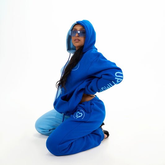 Blue So Shadey Sweatsuit (XS - 3X) - Uptimum Bodied Online