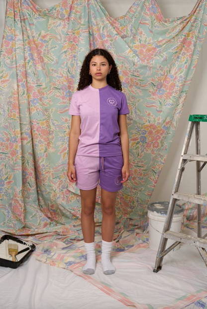 Signature So Shadey Short Sets- Purple (All sizes) (Bermuda)
