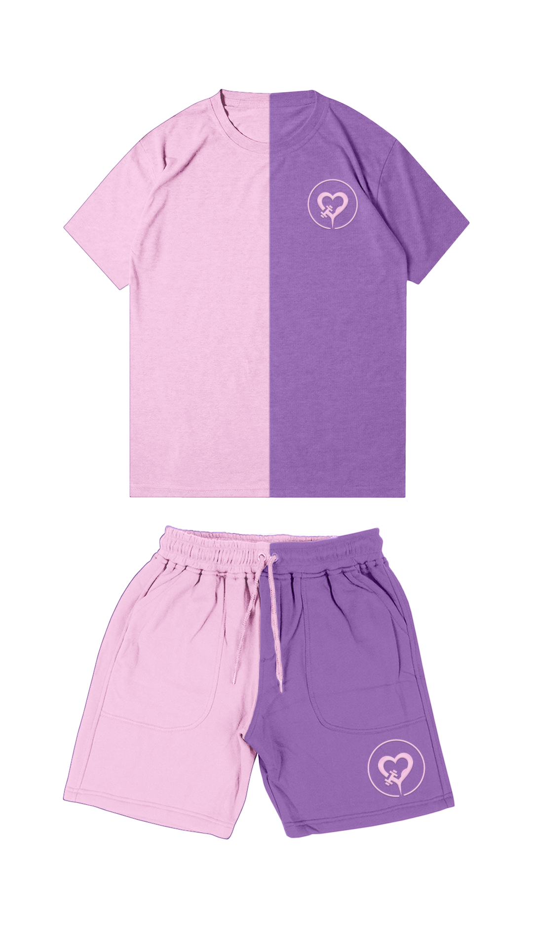 Signature So Shadey Short Sets- Purple (All sizes) (Bermuda)